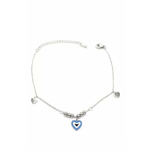 Kalp Halhal - Gümüş