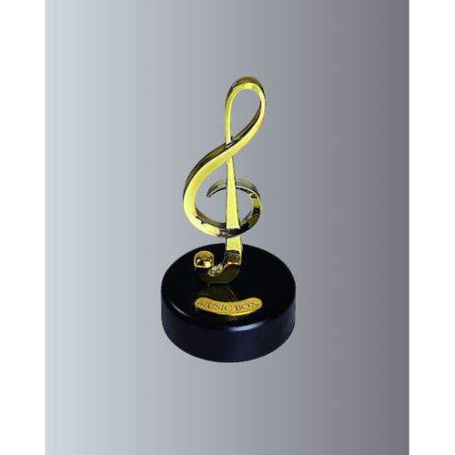 Sol Anahtarı Temalı Döner Müzik Kutusu Melodili Dekoratif Ürün