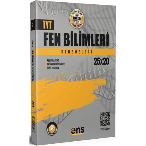 TYT Fen Bilimleri 20 x 25 li Denemeleri ENS Yayınları