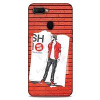 Sokak Modası 28 Oppo Ax7 Kılıf Desenli Silikon