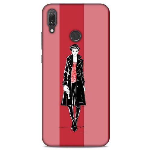 Sokak Modası 45 Huawei Y9 2019 Kılıf Desenli Silikon