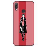 Sokak Modası 45 Huawei Y9 2019 Kılıf Desenli Silikon