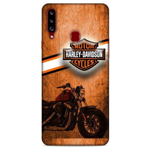 Samsung Galaxy A20s Uyumlu Kılıf Motorsiklet (20) Koruyucu Kılıf İskelet