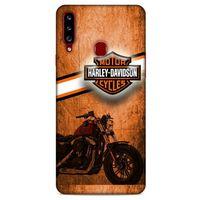 Samsung Galaxy A20s Uyumlu Kılıf Motorsiklet (20) Koruyucu Kılıf İskelet