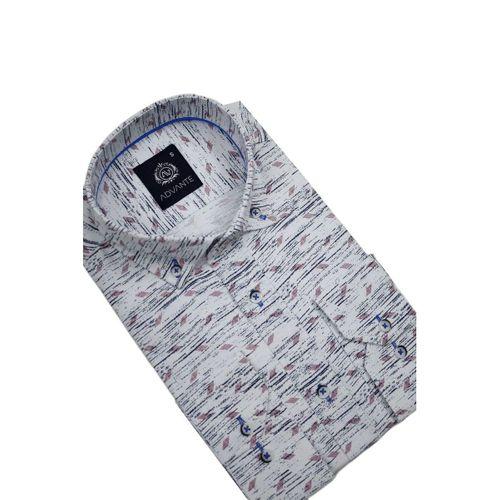 Erkek Silim Fitt Çizgili Uzun Kol Gömlek BGL-ST02982