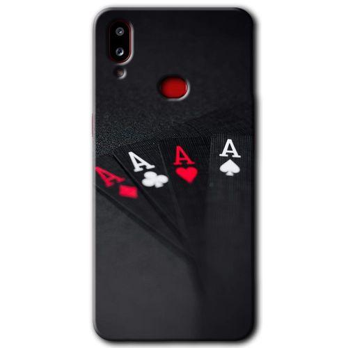 Samsung Galaxy A10s Kılıf Baskılı Kapak - Full As +Tam Ekran Koruyucu