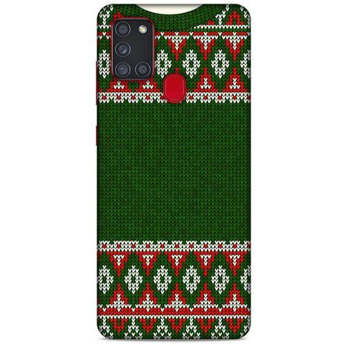 Kazak (25) Desenli Silikon Kapak Telefon Kabı Samsung Galaxy A21s Kılıf