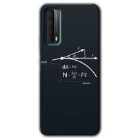 MRCİLETİSİM Huawei P Smart 2021 Kılıf Baskılı Kapak - Work Formül +Tam Ekran Koruyucu