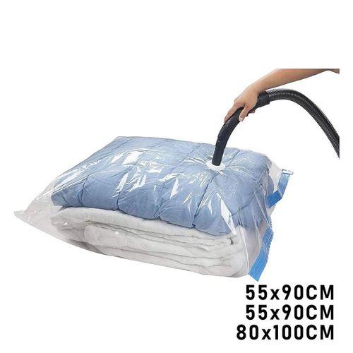 Vakuumlu Hurç 3'lü Set (2x55x90 cm + 1x80x100 cm) - %75 Yer Tasarrufu