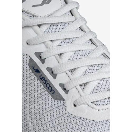 Lescon Gym Siyah Erkek Runner Kosu Ayakkabısı BEYAZ