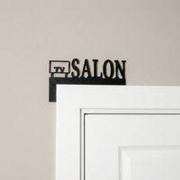 TV Salon Yazılı Kapı Üstü Dekor