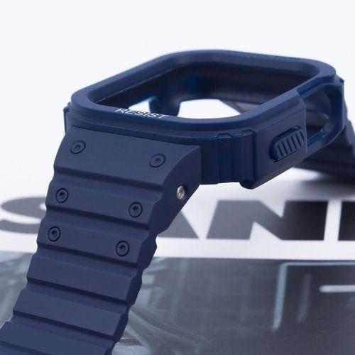 Apple Watch Ultra 49mm KRD-142 Airbag Tasarımlı Kasa Koruyuculu Silikon Kordon