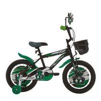 Bisan Flash 16 Jant Çocuk Bisikleti Siyah-Yeşil