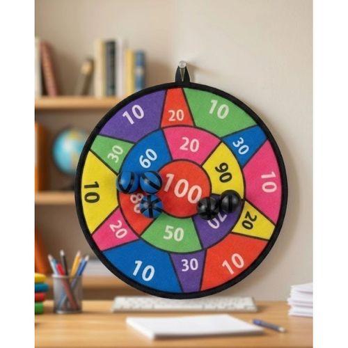 Güvenli Dart Oyunu Çocuklara Özel Cırtlı Toplu Hedef Tahtası Oyunu