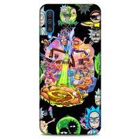 Samsung Galaxy A50 Uyumlu Kılıf Rick And Morty (39) Liquid Crystal Kılıf Shadow Council