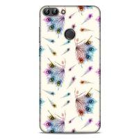 Huawei Psmart Kılıf Desenli Özel Seri Tüyler (35) Fit Design Kılıf