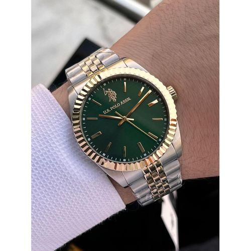 U.S.Polo Assn Çelik Kasa Ve Kordon 2 Yıl Garantili 5 Atm Suya Dayanıklı Erkek Kol Saati E.USP1111-01