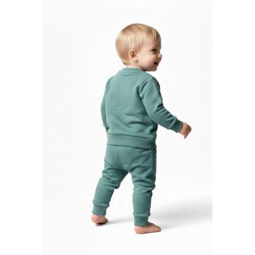 Erkek Çocuk Önü Baskılı Sweatshirt Ve Eşofman Alt Takım BGL-ST05255