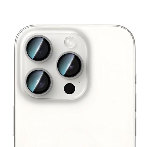 Apple iPhone 14 Pro Max CaseWorld Alloy Serisi Oleofobik Anti Reflective Kamera Lens Koruyucu