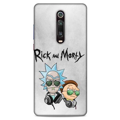 Xiaomi Mi 9T Uyumlu Kılıf Rick And Morty (4) Koruma Kılıfı Eye Patch Morty