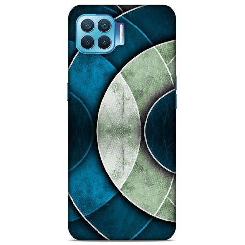 Lopard Oppo Reno 4 Lite Uyumlu Kılıf Soyut Sanat (43) Baskılı Thin Fit Kılıf