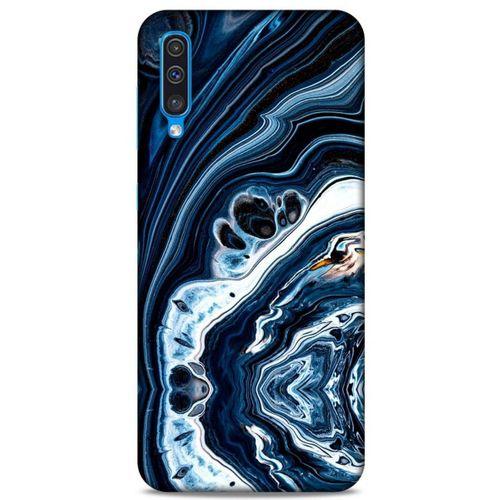 Mermer Lacivert Samsung Galaxy Note 20 Kılıf