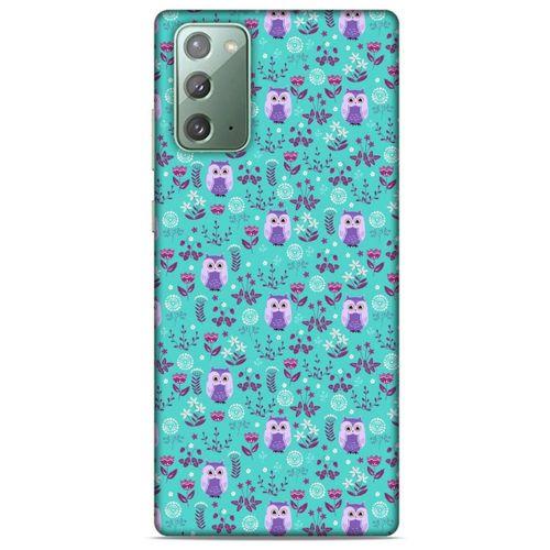 Baykuşlar (39) Desenli Silikon Kapak Telefon Kabı Samsung Galaxy Note 20 Kılıf