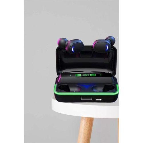 İkili Bluetooth Kulaklık Dijital Göstergeli Uzun Pil Ömrü Yüksek Ses Kaliteli