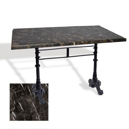 Dockers Çipa 3002 Döküm Ayak Masa 70x120 cm - (Werzalit, Wermodin ve Allzalit Tabla) - Teramo