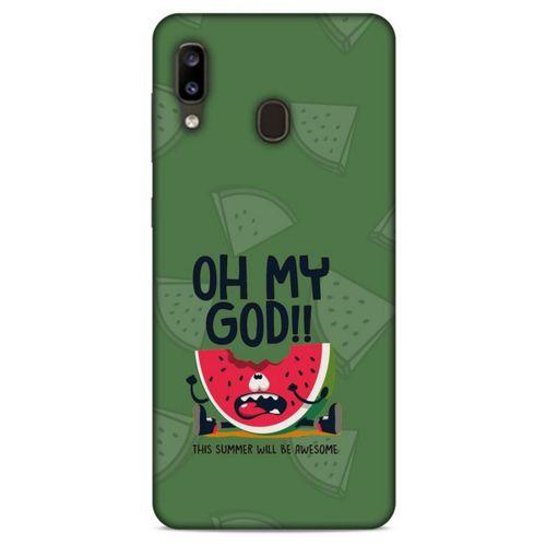 Frutix Karpuz 02 Samsung Galaxy A20 Kılıf Desenli Silikon