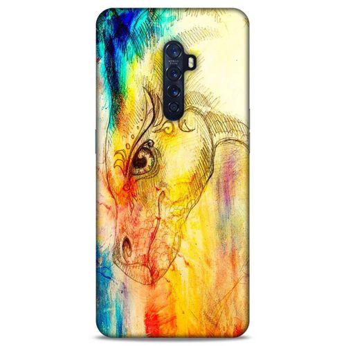 Lopard Oppo Reno 2 Uyumlu Kılıf Manipülasyon ☻ (35) Fit Design Kılıf Baskılı