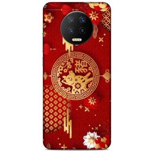 Lopard İnfinix Note 7 Uyumlu Kılıf Japonya (27) Tasarımlı Kılıf