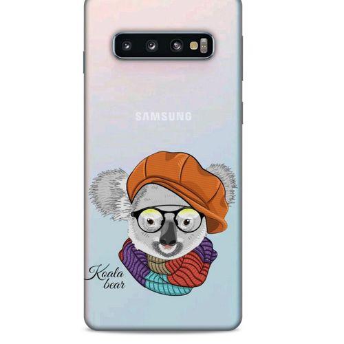 Zoologix (93) Samsung Galaxy S10 Şeffaf Kılıf Silikon Desenli