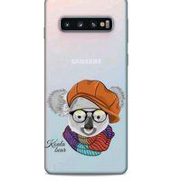Zoologix (93) Samsung Galaxy S10 Şeffaf Kılıf Silikon Desenli