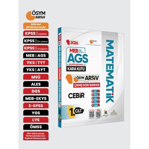 2026 MEB AGS MATEMATİK Kara Kutusu 1 Cilt CEBİR ÖSYM Çıkmış Soru Bankası Konu Özetli Dijital Çözümlü