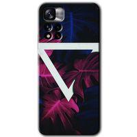 Xiaomi Redmi Note 11 Pro Plus 5G Kılıf HD Desen Baskılı Arka Kapak+Temperli Cam - Mekanik Yaprak