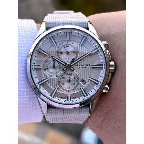 Lee Cooper Silikon Kordon İç Fonksiyonları Aktif 5 Atm Suya Dayanıklı Erkek Kol Saati ELC.08183.366