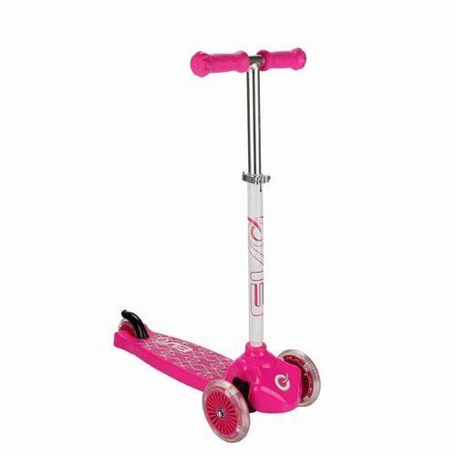Evo Işıklı 3 Tekerlekli Pembe Scooter
