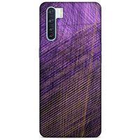 Oppo A91 Uyumlu Kılıf Mor Delisi (41) Tank Kılıf Wall