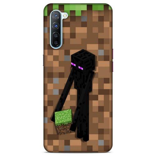 Lopard Oppo Reno 3 Uyumlu Kılıf PiXel (26) Tpu Silikon Kılıf Kahverengi MC