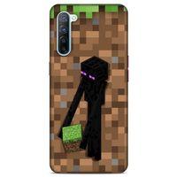Lopard Oppo Reno 3 Uyumlu Kılıf PiXel (26) Tpu Silikon Kılıf Kahverengi MC
