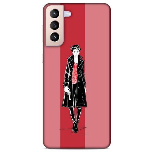 Lopard Samsung Galaxy S21 Plus Uyumlu Kılıf Sokak Modası (45) Back Cover