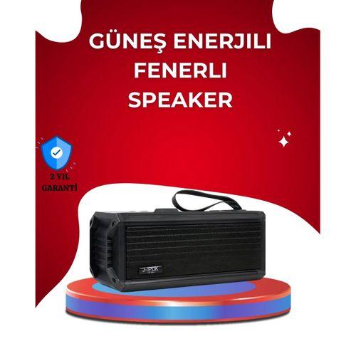 J-ıpox P520 Solar Enerjili Bluetooth Hoparlör Fm Radyolu 8w Ses
