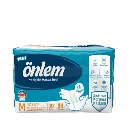 Önlem Bel Bantlı Hasta Bezi M Beden