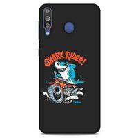 Animax Sürücü Köpekbalığı Samsung Galaxy M30 Kılıf Desenli Silikon