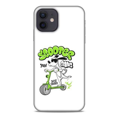 Animax Scooter Doggy Apple iPhone 12 Kılıf Desenli Silikon