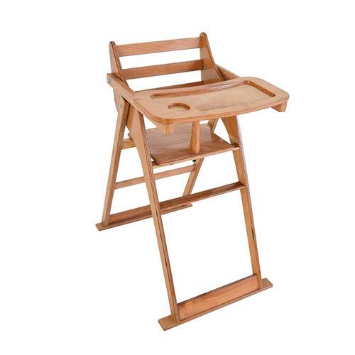 Reyo Home Ahşap Katlanabilir Mama Sandalyesi