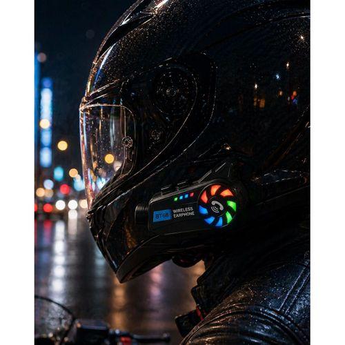 Kask Üstü Kamera Bluetooth Müzik Ve Çağrı Özellikli Geniş Açılı Lens