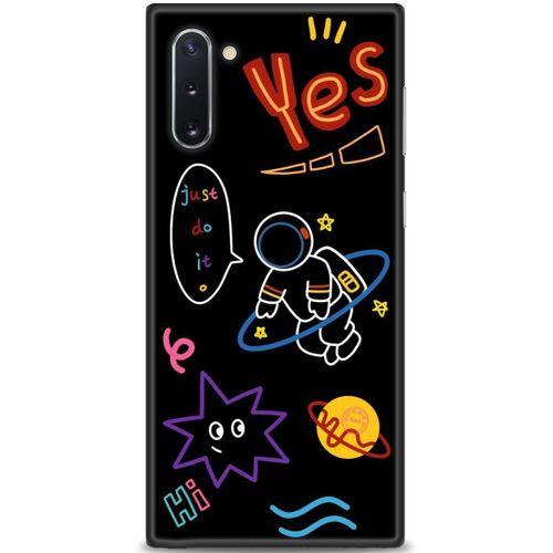 Samsung Galaxy Note 10 Kılıf HD Baskılı Kılıf - Yes + Tam Ekran Koruyucu