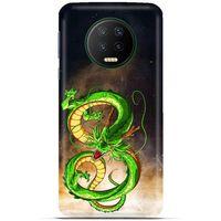 Lopard İnfinix Note 7 Uyumlu Kılıf GameX (40) Fit Silikon Kılıf Ejderha